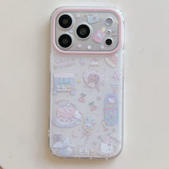 Kitty cake Apple phone case