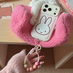Foundation Miffy Rabbit Head Textured Phone Case