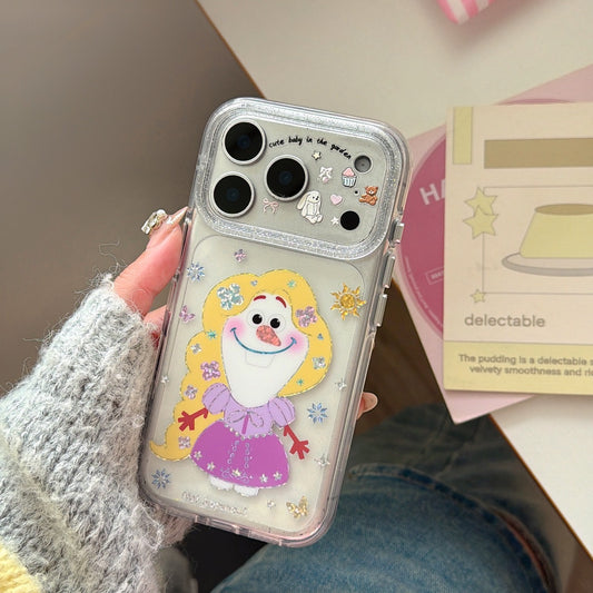Rapunzel & Olaf Phone Case for iPhone 13-17 Pro Max