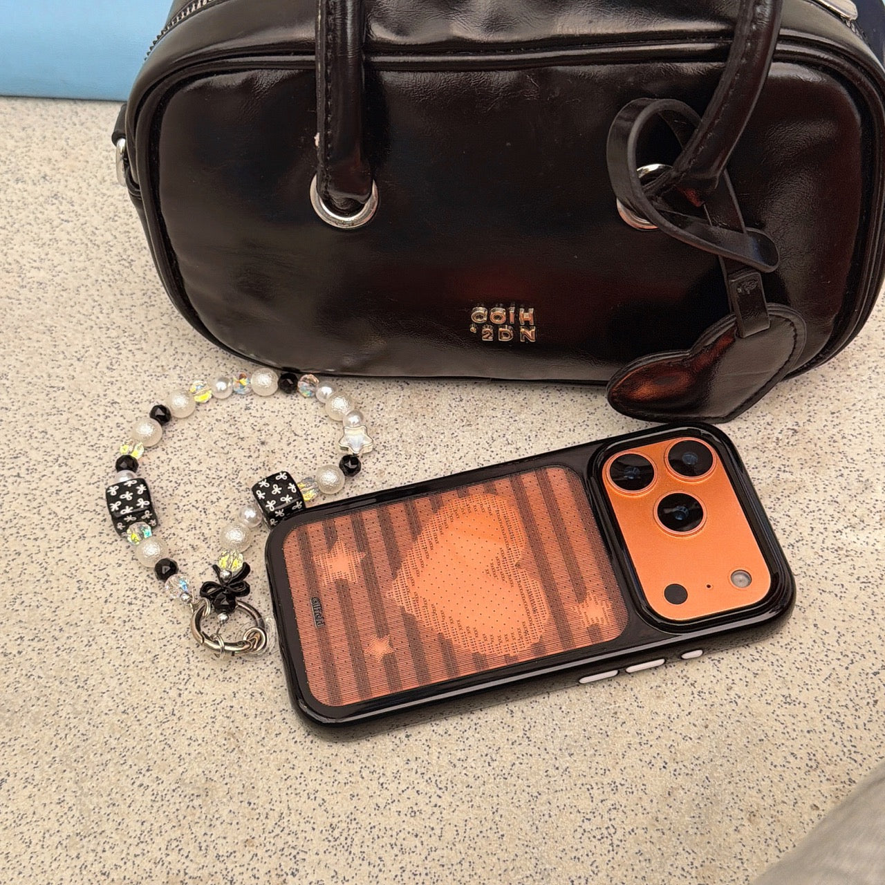Aesthetic Lace & Hearts Case | Chic Feminine Phone Cover
