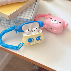 Kitty/Winnie the Pooh/Mamiji/Pink Puppy Telephone Silicone AirPods Earphone Cover