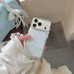 Luxury Gilded Glitter Polka Dot Case | Sparkle Aesthetic Cover