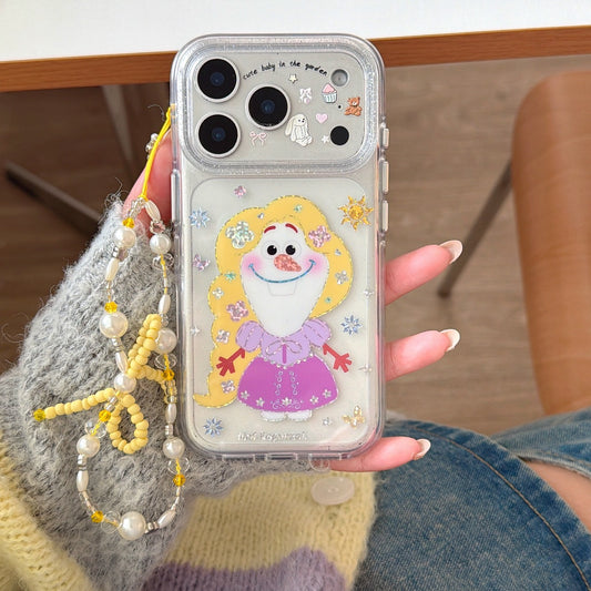 Rapunzel & Olaf Phone Case for iPhone 13-17 Pro Max