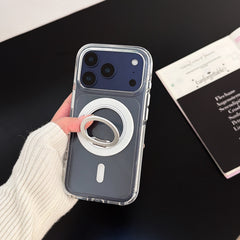 5-color magnetic + small circle 360 magnetic stand phone case