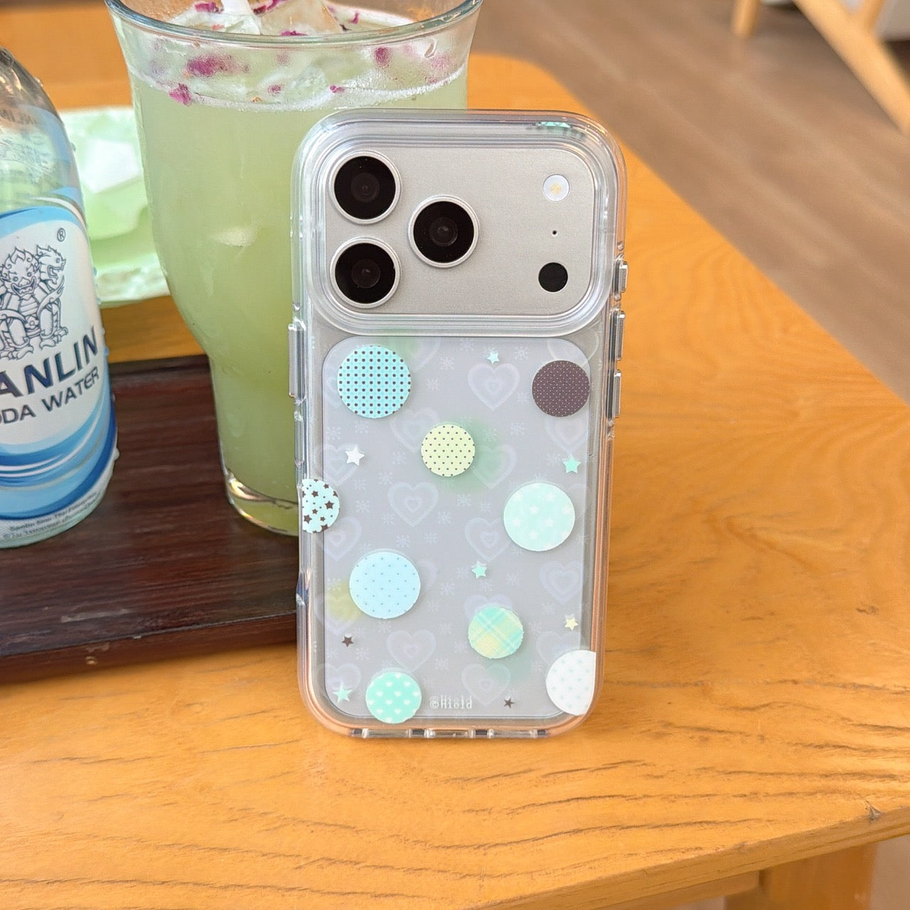 Refreshing Mint & Choco Polka Dot Case | Pastel Aesthetic Cover