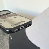 Load image into Gallery viewer, Leopard print bow Kitty mirrored rounded edge space shell