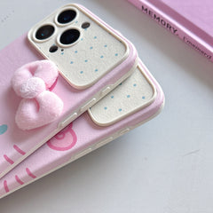 Hello Kitty emoji phone case with large window