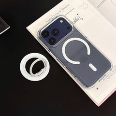 5-color magnetic + small circle 360 magnetic stand phone case