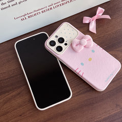 Hello Kitty emoji phone case with large window