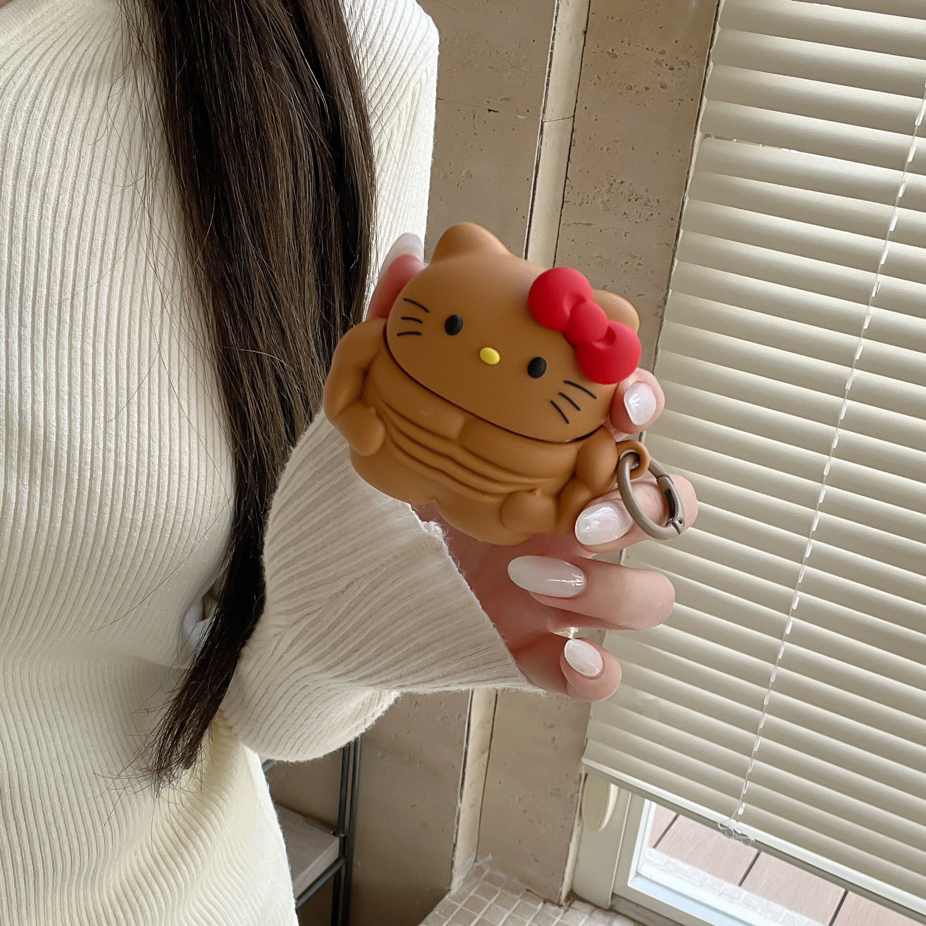 Muscle Kitty Silicone Earphone Cover