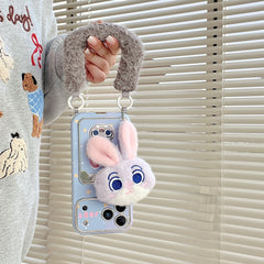 Judy Electroplated Large Window Phone Case