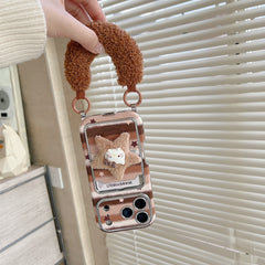 Star Kitty electroplated large window phone case