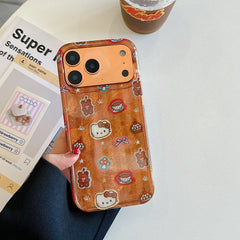 Khaki Kitty Bear Phone Case