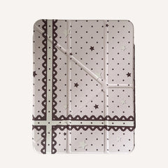 Foundation Heart-Edge Polka Dot Star iPad Protective Case