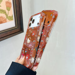 Khaki Kitty Bear Phone Case