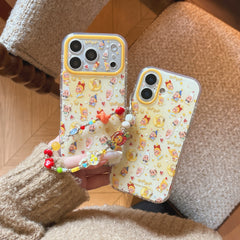 Yellow Gradient Twinkle Phone Case for iPhone 15-17 Pro Max - Full-Screen Protection - Playfulcase