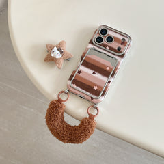 Star Kitty electroplated large window phone case