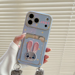 Judy Electroplated Large Window Phone Case