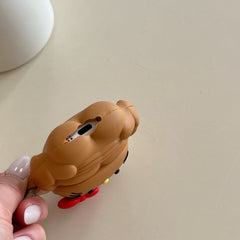 Muscle Kitty Silicone Earphone Cover