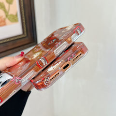 Khaki Kitty Bear Phone Case