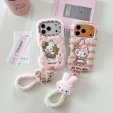 Load image into Gallery viewer, Winter plush kitty phone case