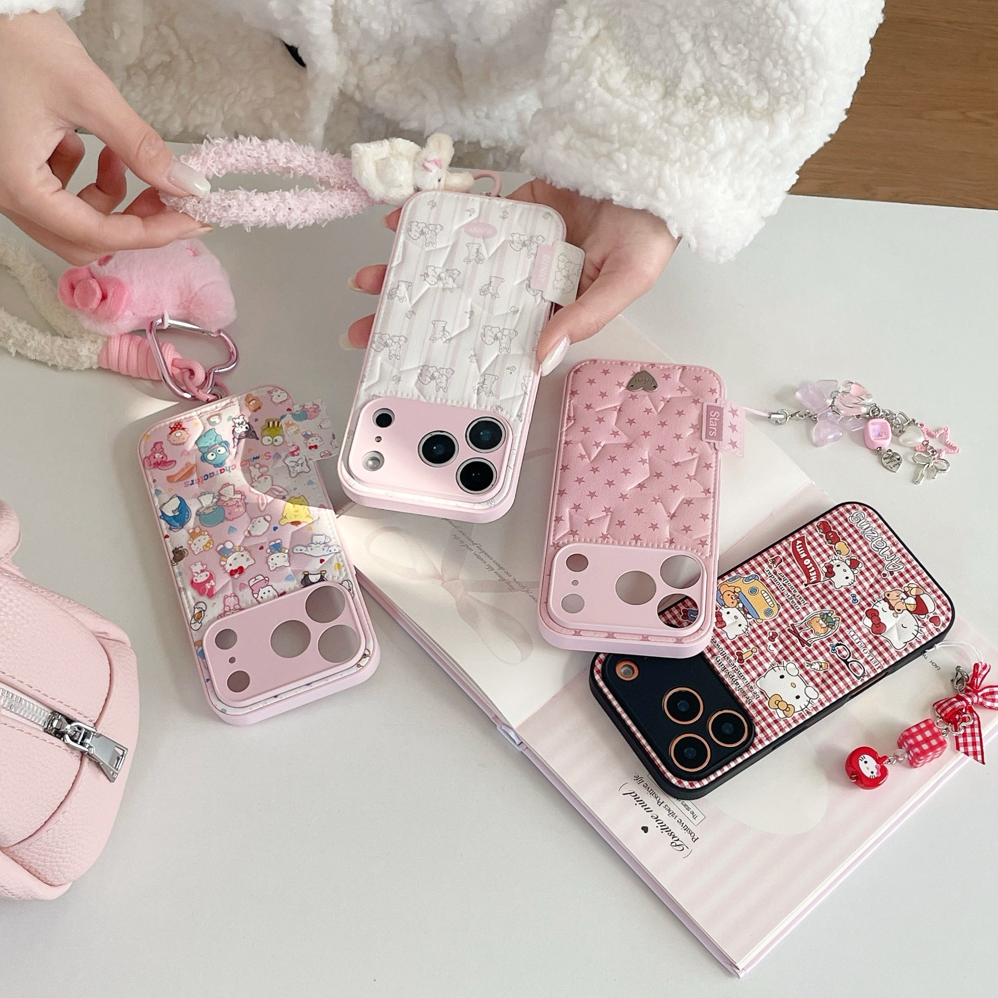 Five-pointed star Kitty phone case