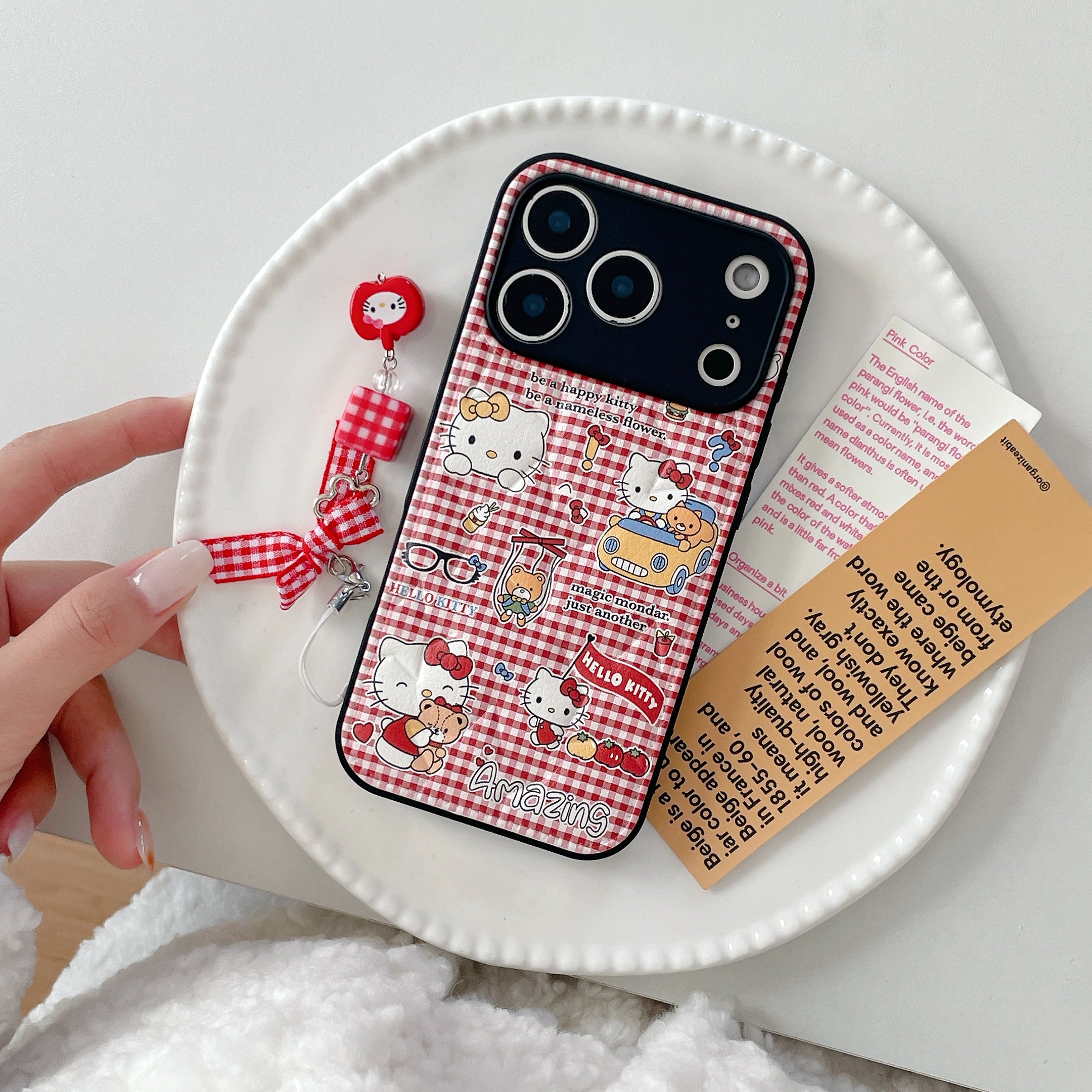 Five-pointed star Kitty phone case