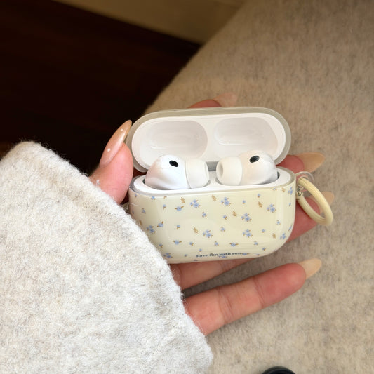 Early Spring Blue Floral AirPods Case - For All AirPods Models