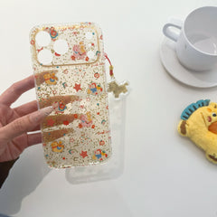 Clear Platinum Pony Phone Case for iPhone 13-17 Pro Max