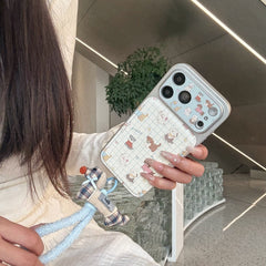 All-Over Print Puppies Phone Case for iPhone 13-17 Pro Max