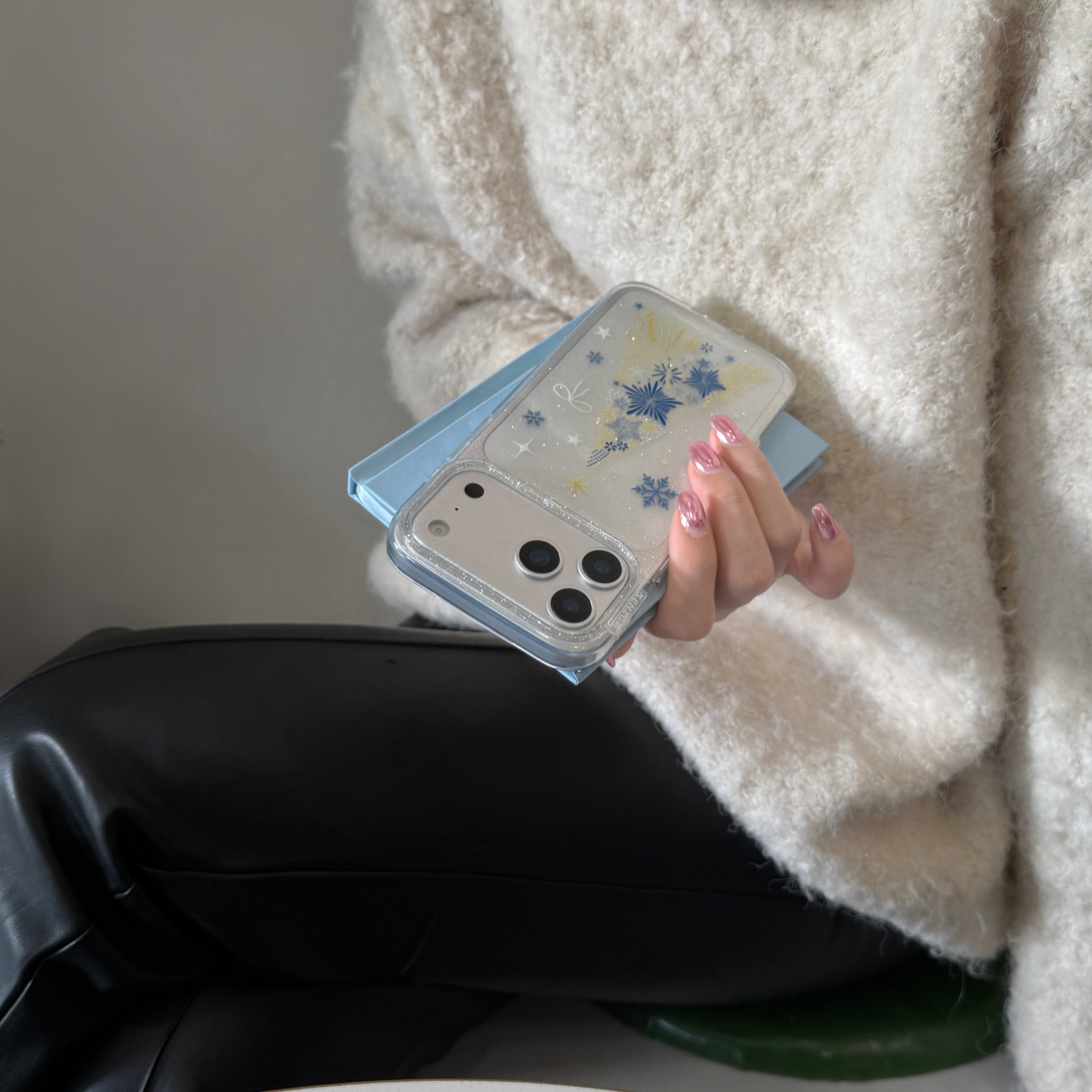 Glitter Christmas Tree Phone Case