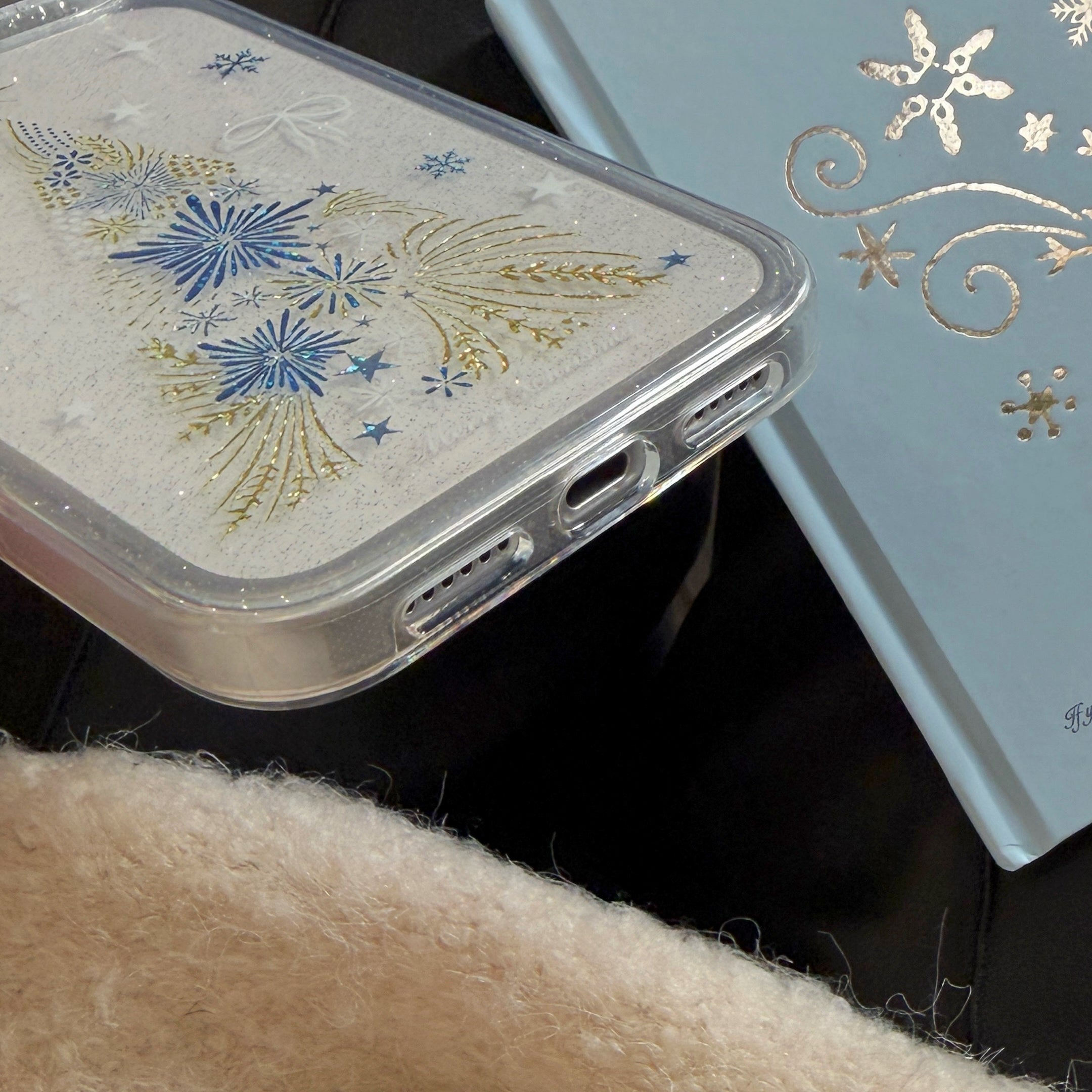 Glitter Christmas Tree Phone Case