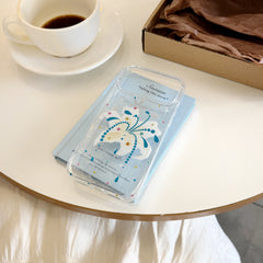 Glitter Gold Lily Phone Case