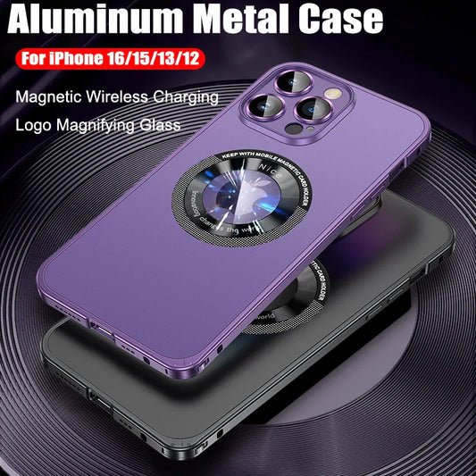 Metal Frame Magnetic Cover
