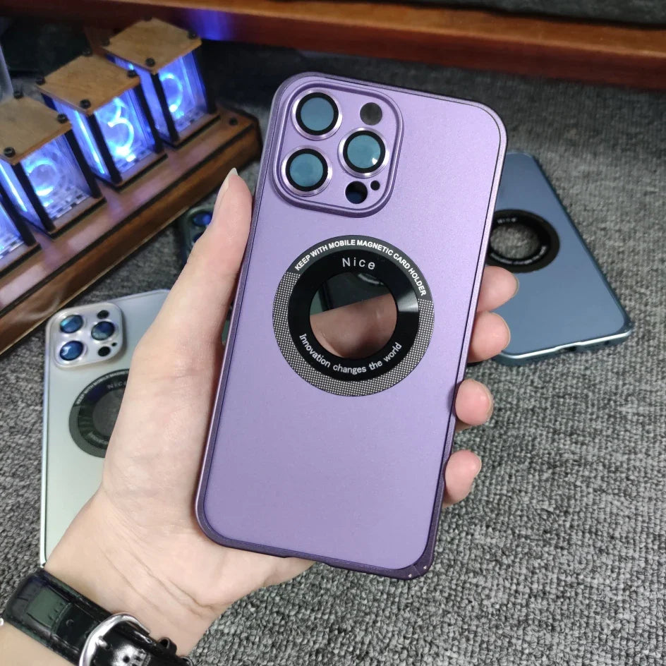 Metal Frame Magnetic Cover