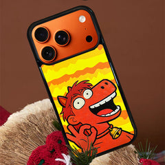 3D Embossed OK Pony Phone Case for iPhone 13-17 Pro Max