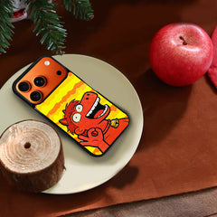 3D Embossed OK Pony Phone Case for iPhone 13-17 Pro Max