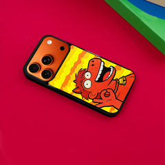 3D Embossed OK Pony Phone Case for iPhone 13-17 Pro Max