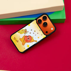 3D Embossed Twinkle Twinkle Star Catcher Phone Case for iPhone 13-17 Pro Max